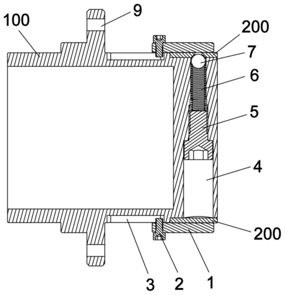 Engine bearing bush mounting and dismounting tool