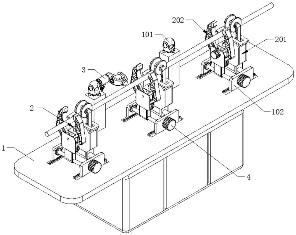 A transmission line outer sheath inspection and repair device and its application method