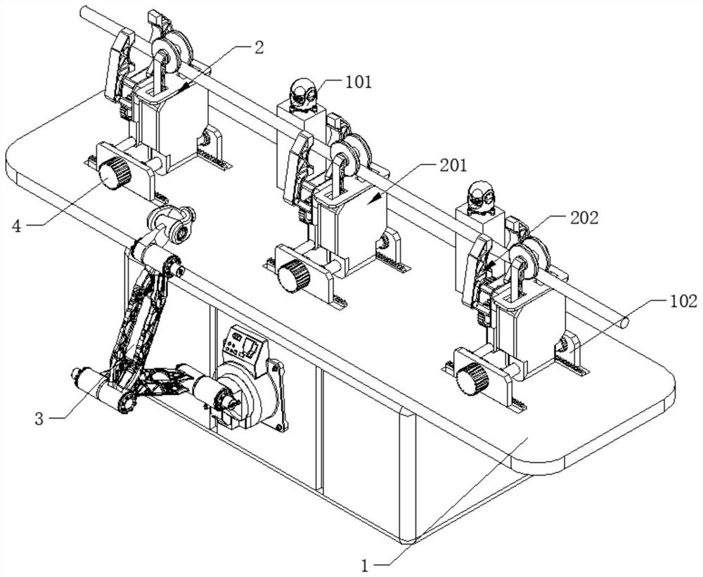 A transmission line outer sheath inspection and repair device and its application method