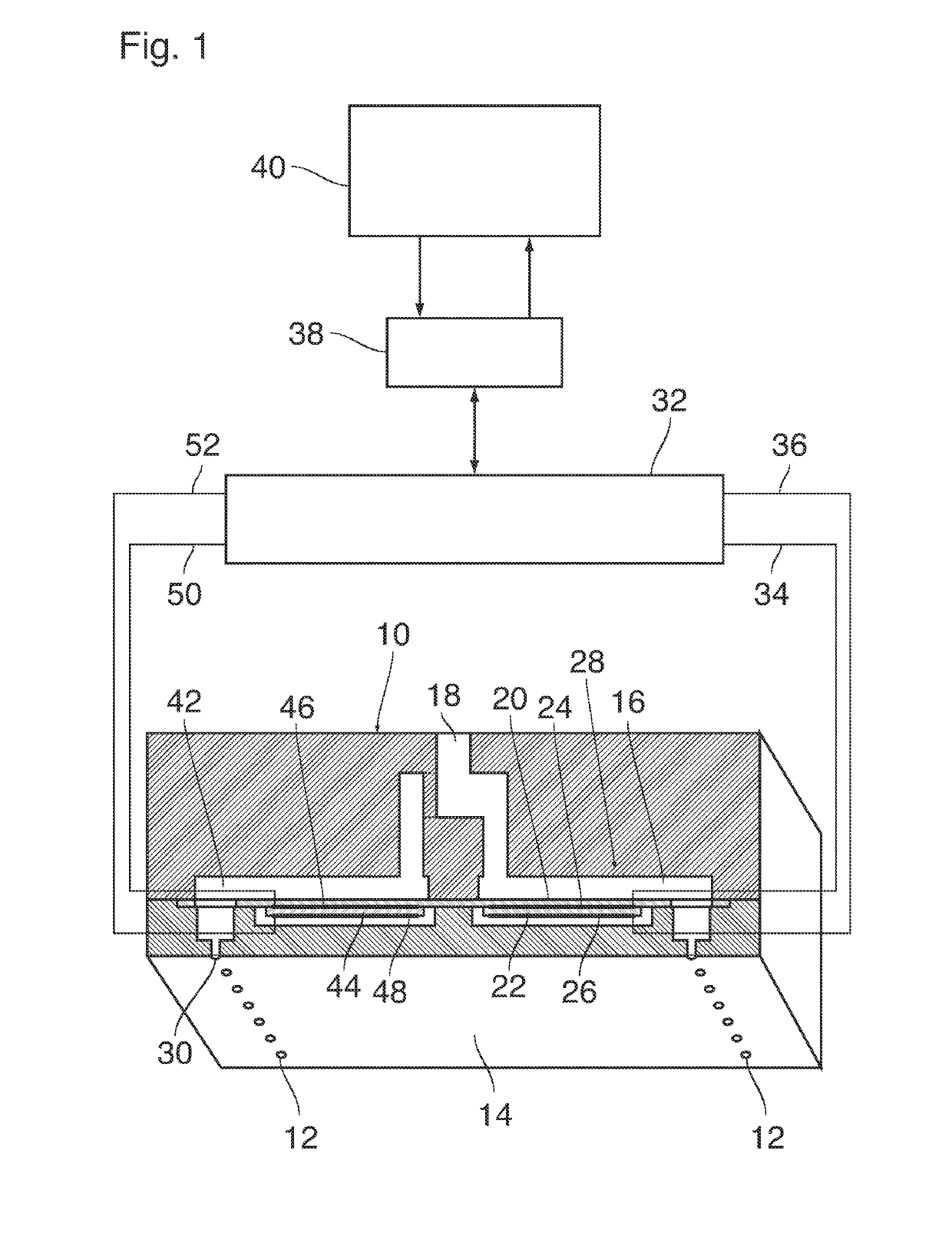 Method for cancelling electric crosstalk in a printhead