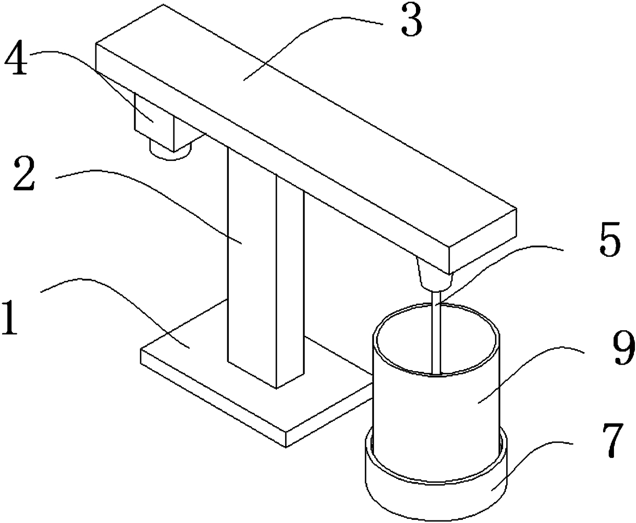 High-efficiency and high-speed dispersing machine