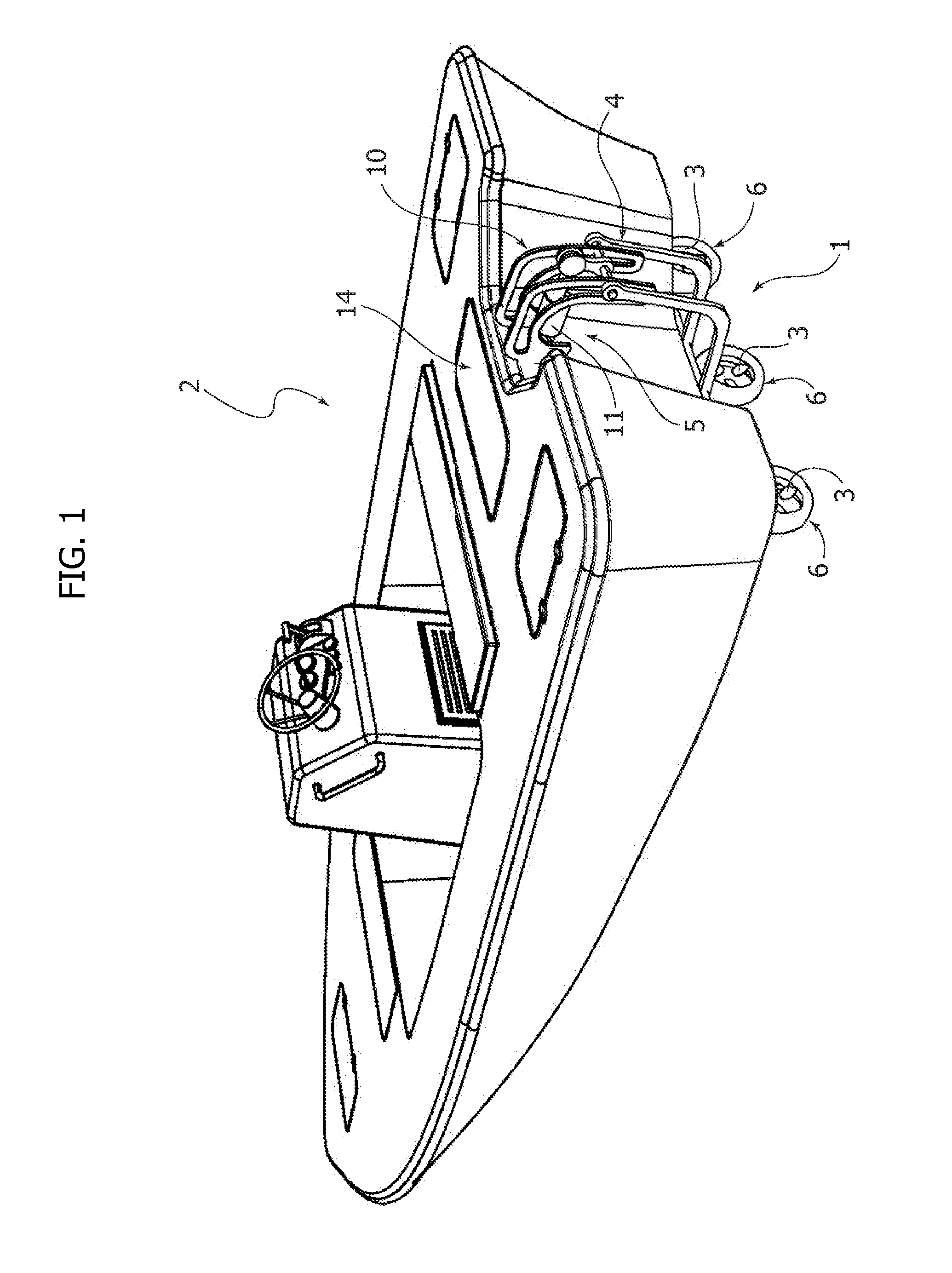 Outboard propulsion system for vessels