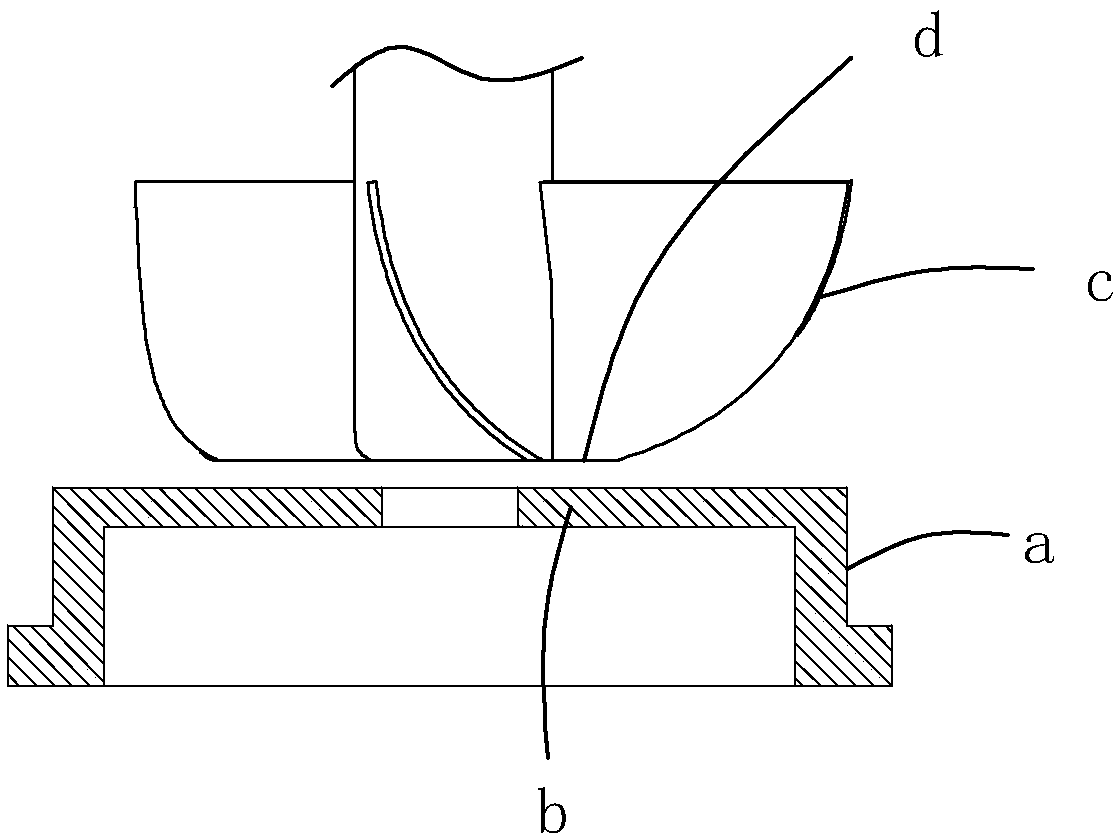 Water pump and floating type cutting assembly