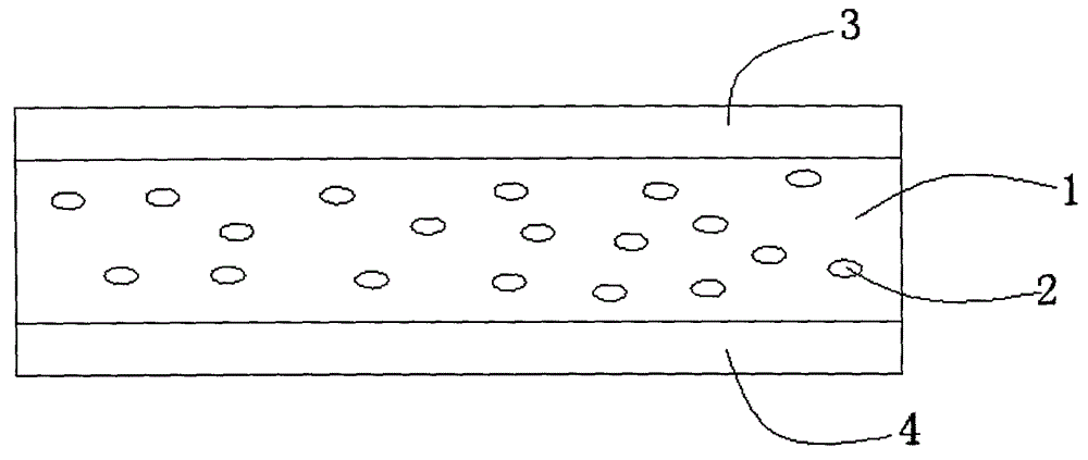 A kind of anti-ultraviolet reflective film with low warpage and preparation method thereof