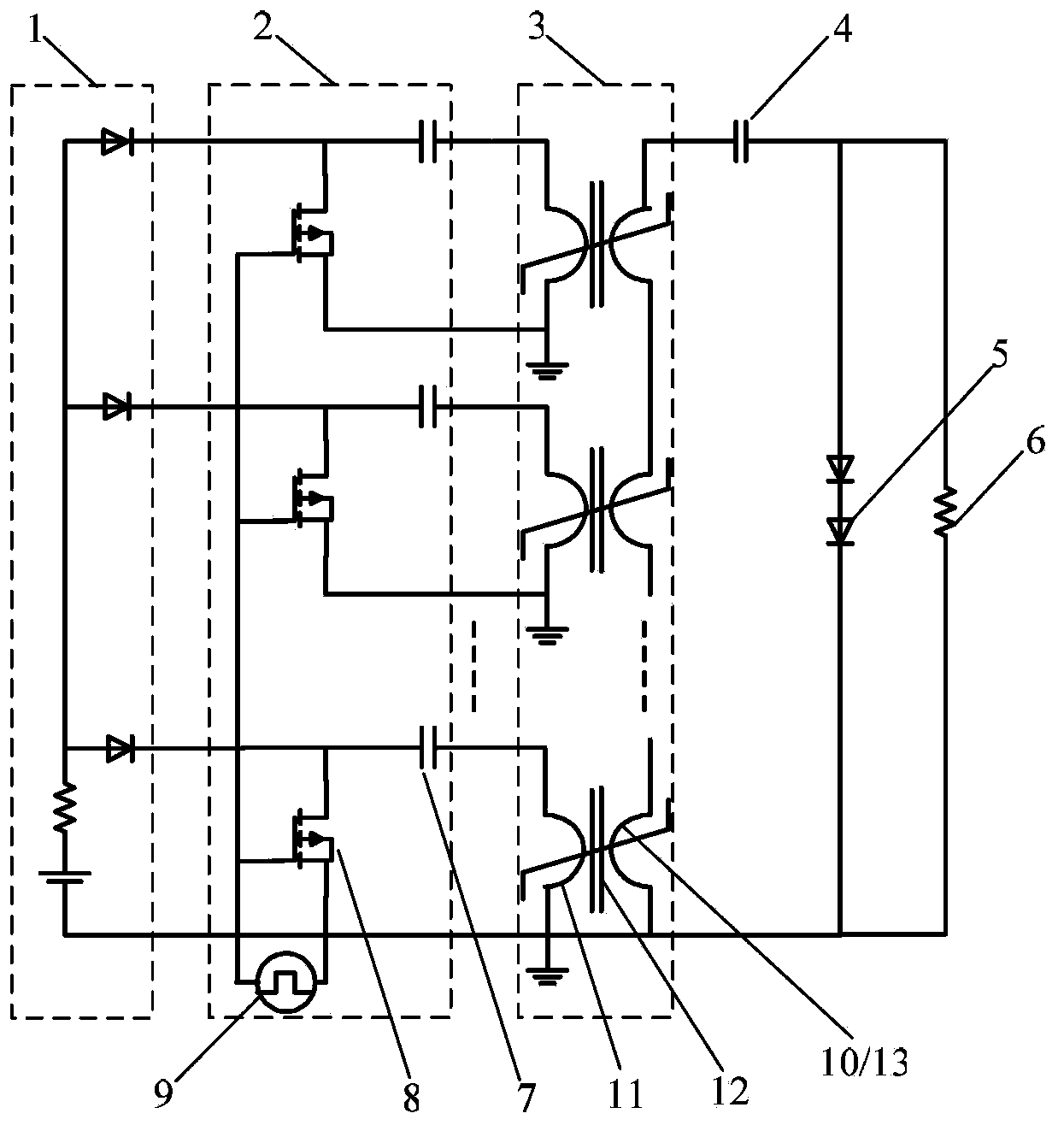 Semiconductor opening switch (SOS)-based ultra-wide spectrum pulse generator with 100 kHz pulse frequency