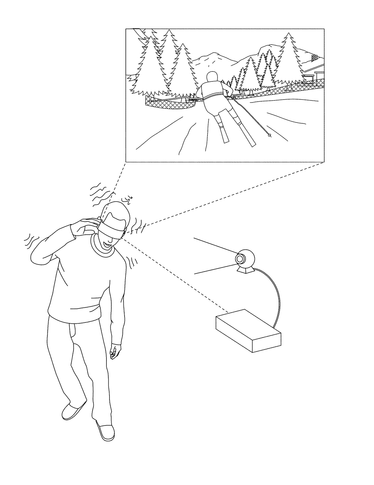 Motion sickness monitoring and application of supplemental sound to counteract sickness