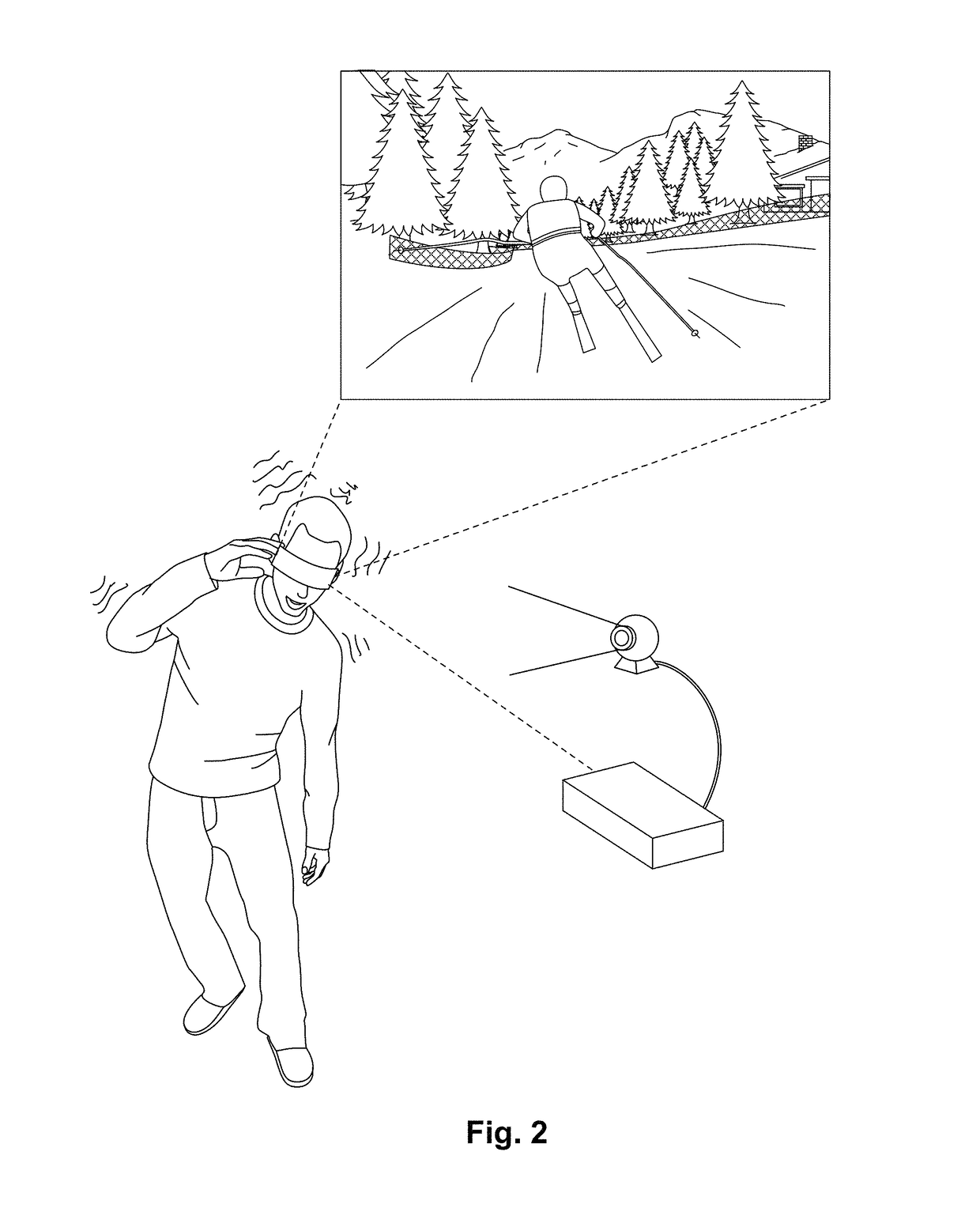 Motion sickness monitoring and application of supplemental sound to counteract sickness