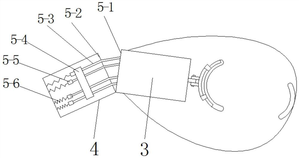 An artificial snow field fall protection device