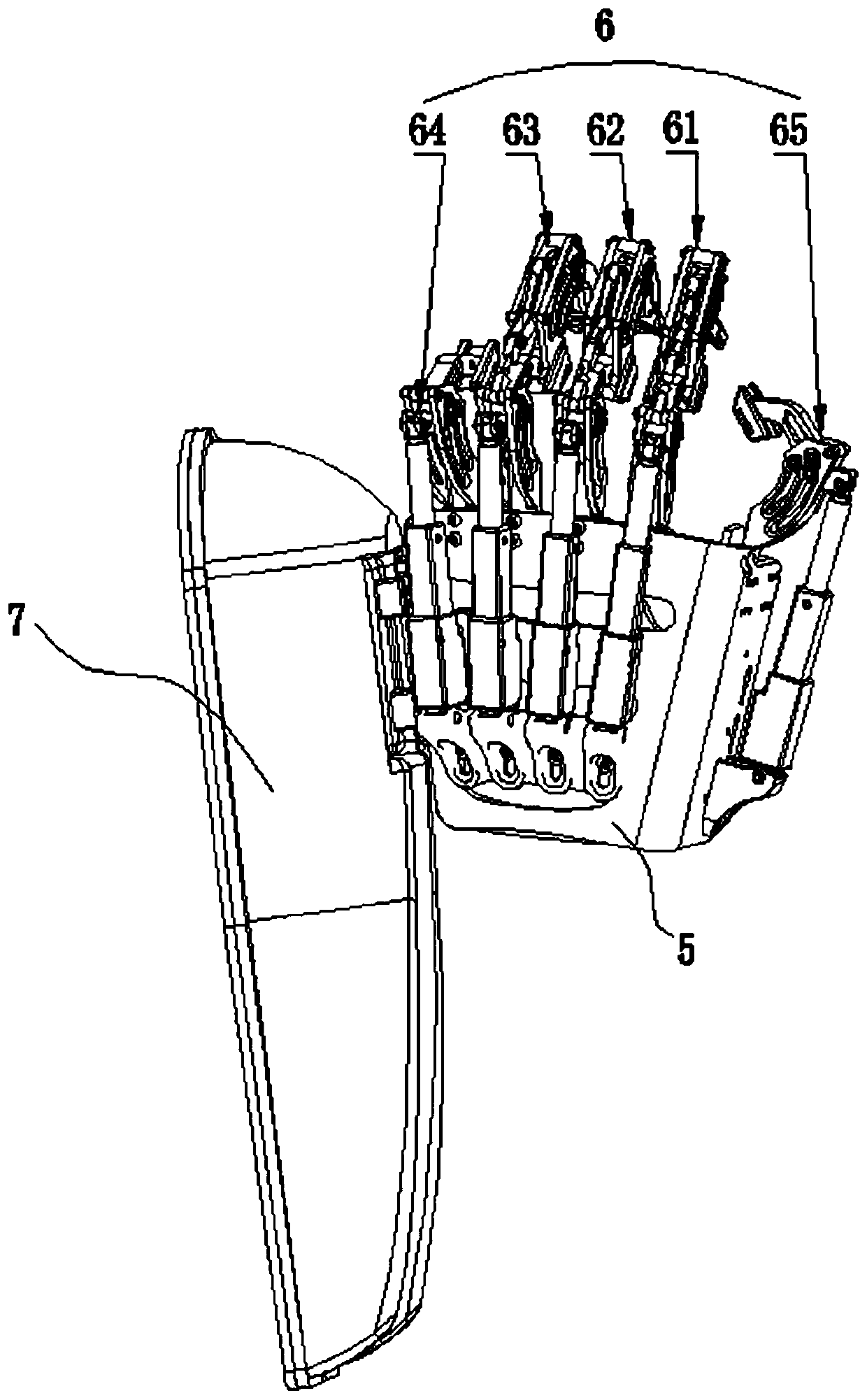 Hand function rehabilitation training system