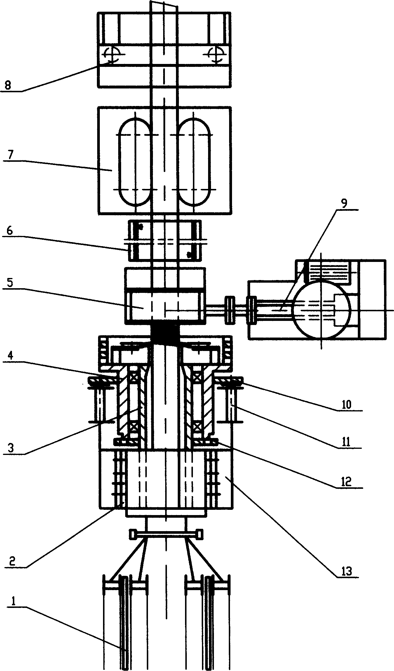 Pipeline containing compound pipe of steel skeleton-plastic, and manufacture of compound pipe