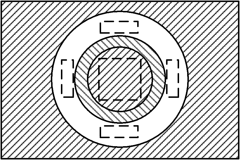 Colloidal gold detecting method and device based on digital image processing