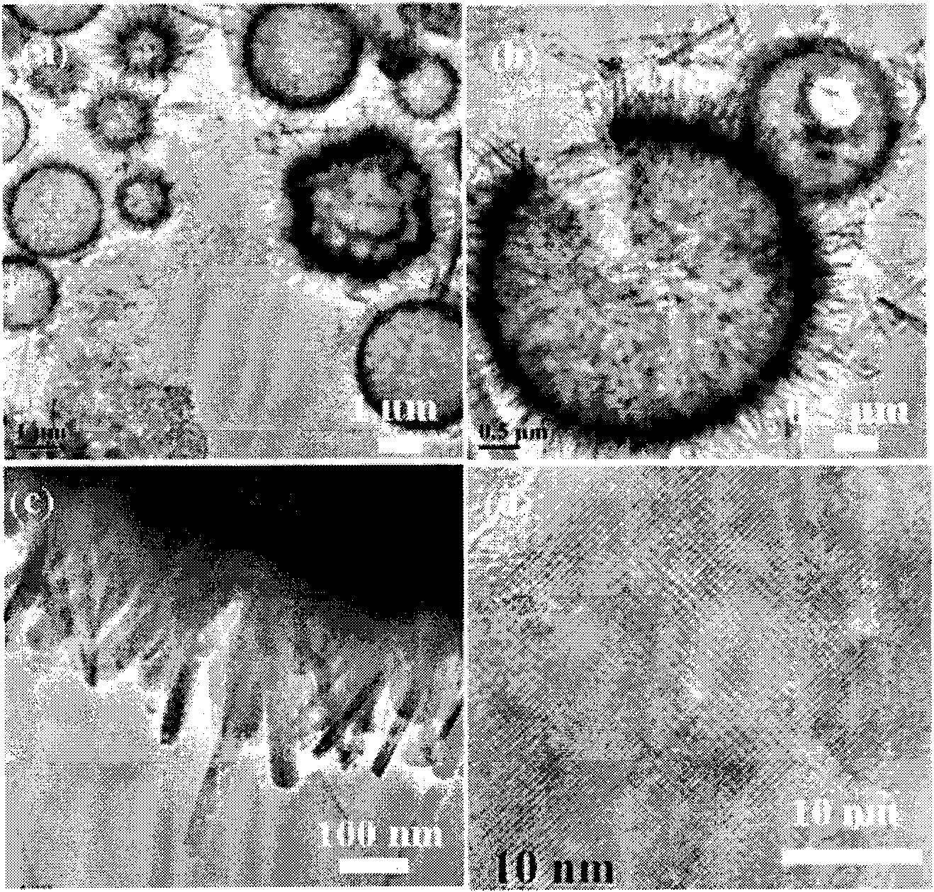 Hydroxyapatite with hollow sphere structure and preparation method thereof