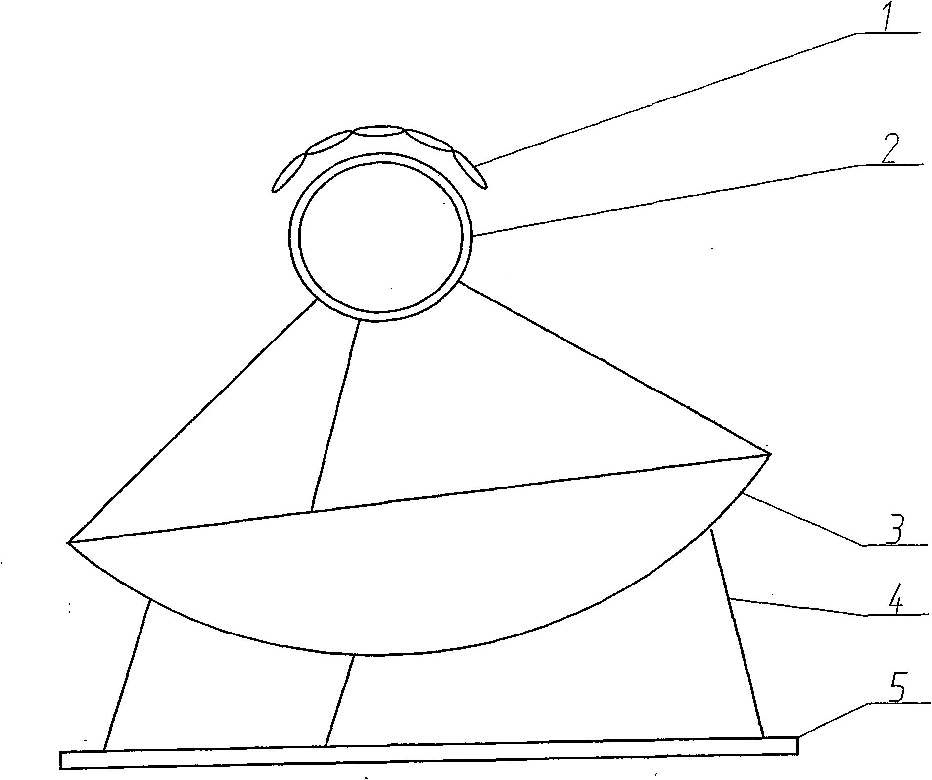 Solar energy steam boiler