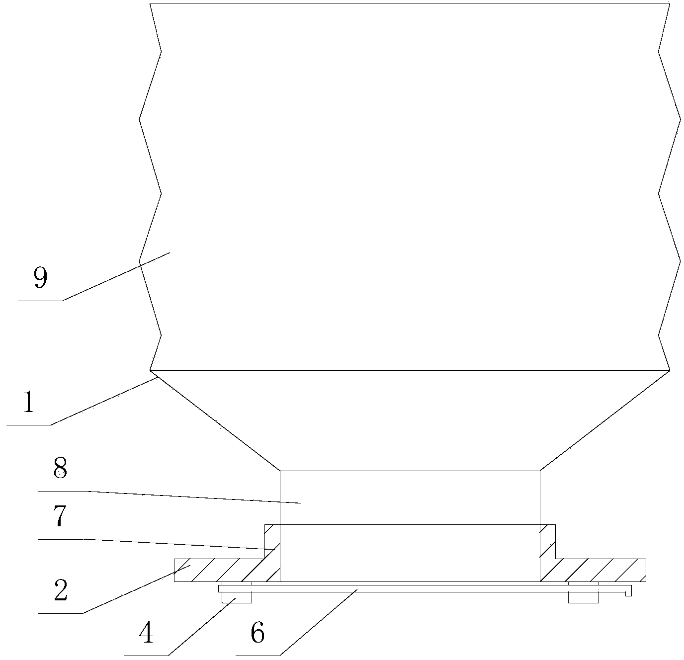 Silica gel packing device for transformer breathing devices