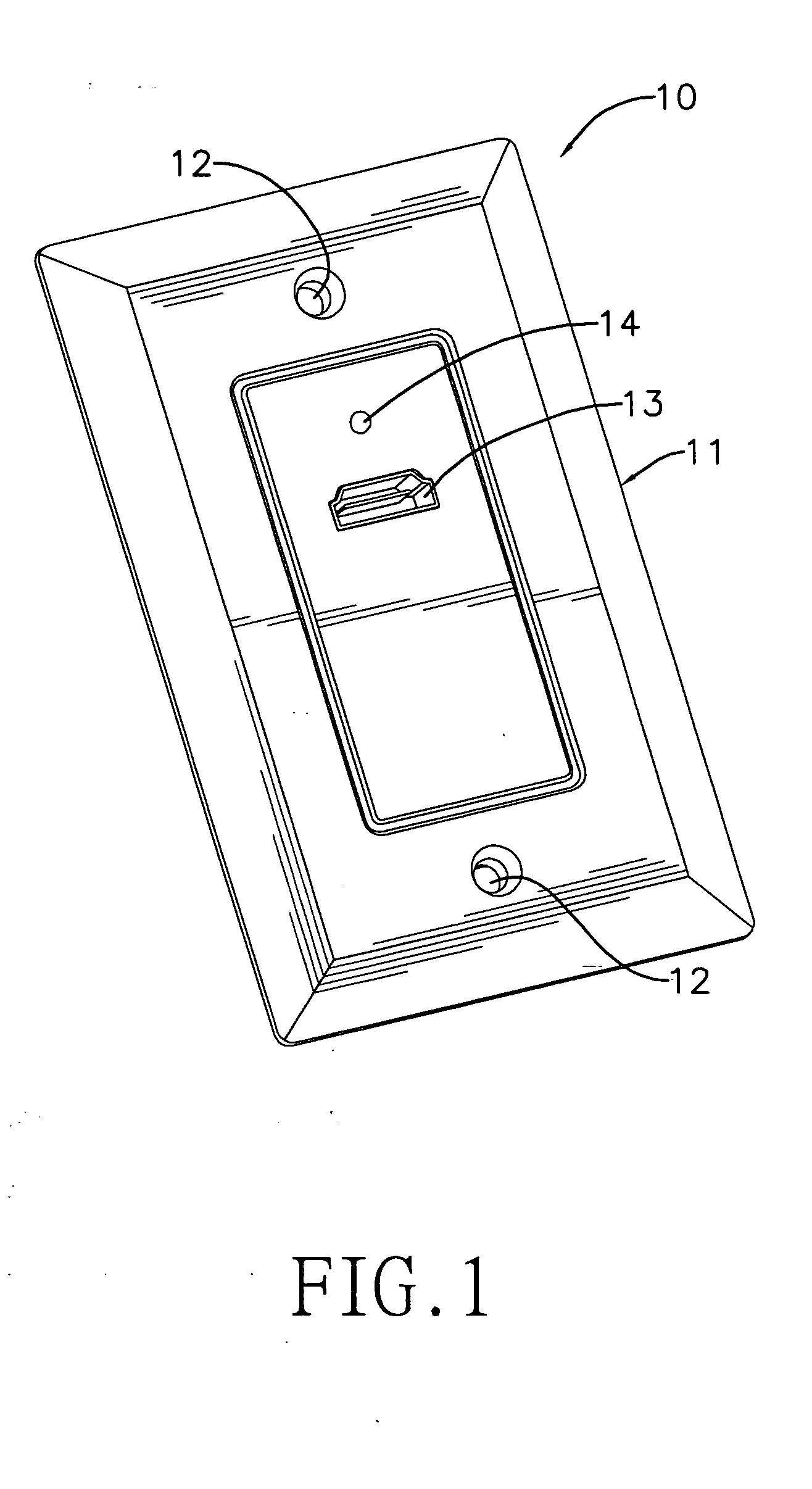 Wall-mounted high definition multimedia interface conversion device