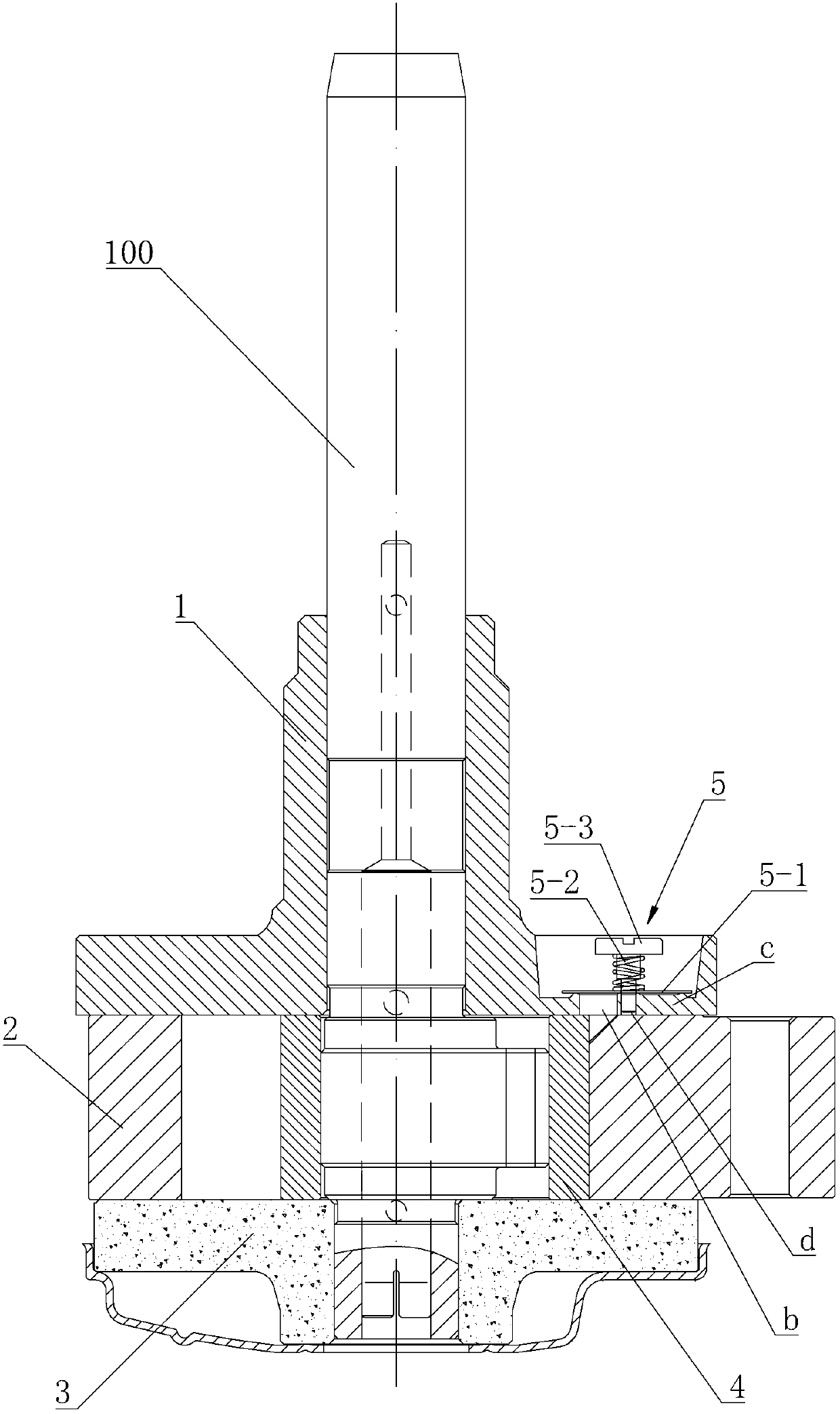 Rotary compressor and exhaust valve