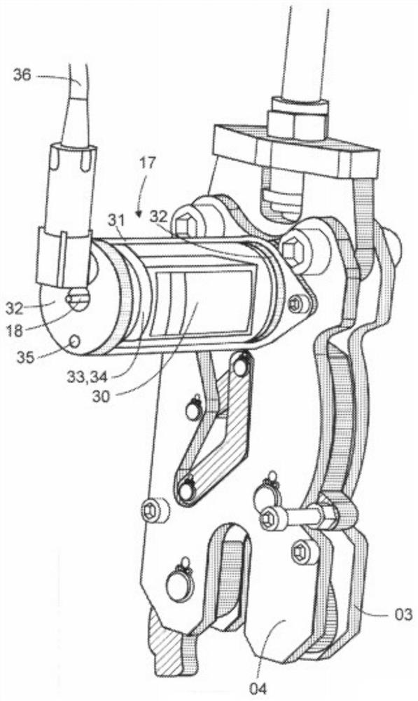 Load-force-independent triggering device