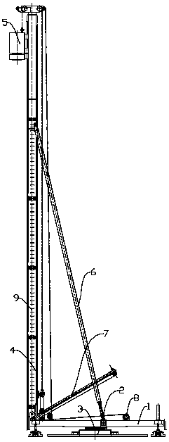 Piling machine