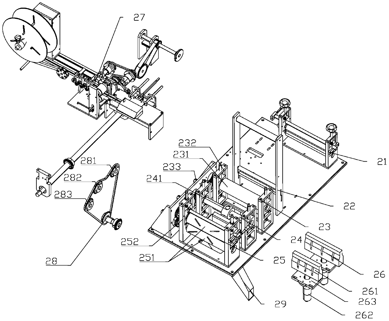 Mask and full-automatic mask production machine and production method thereof