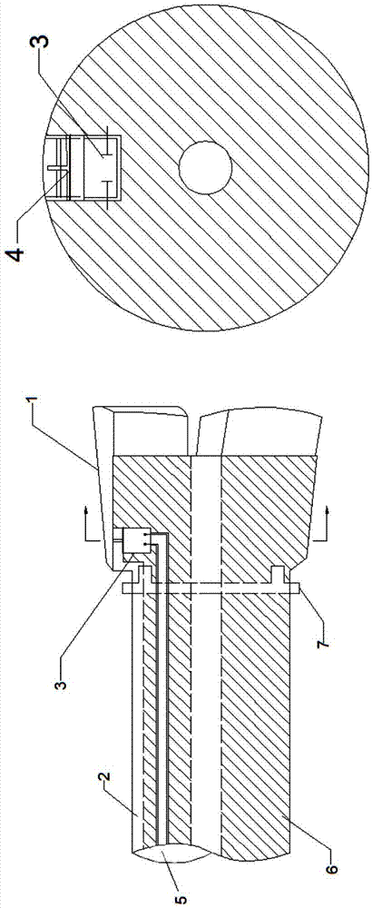 Shale gas fracturing method and device