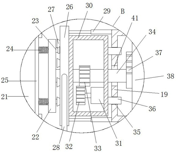 Paint uniform smearing device for building construction