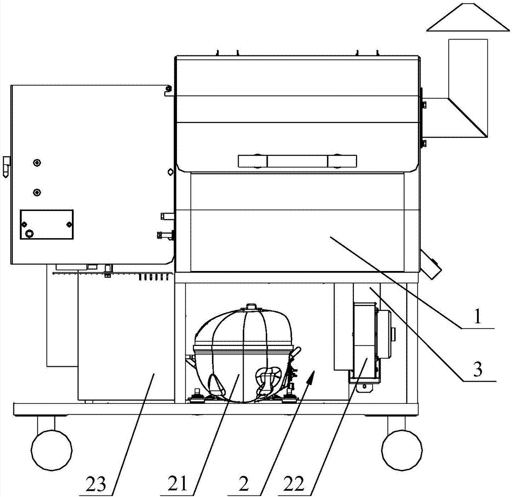 Cold-smoking electric-control WiFi barbecue oven