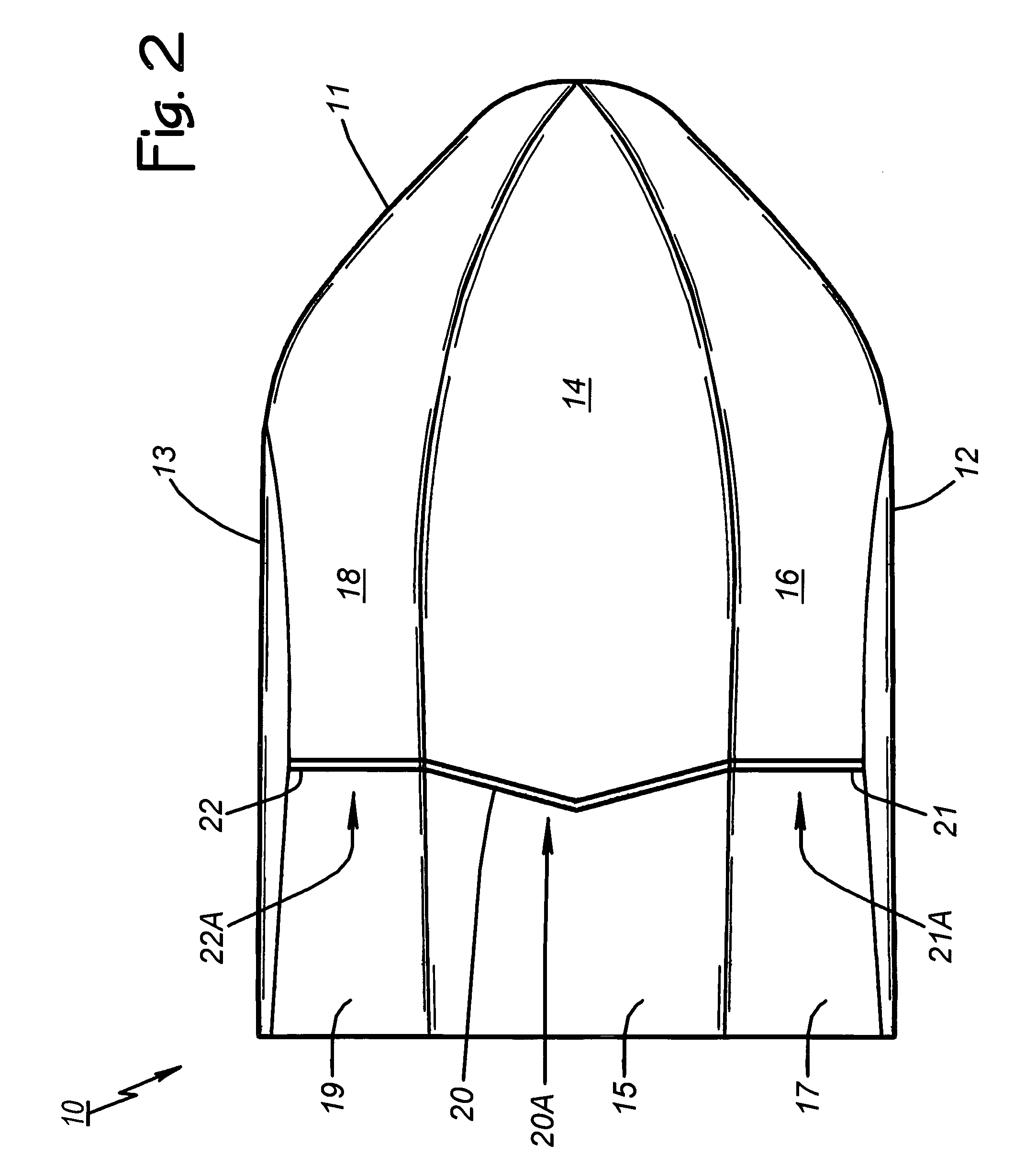 Super high speed multi-hull watercraft