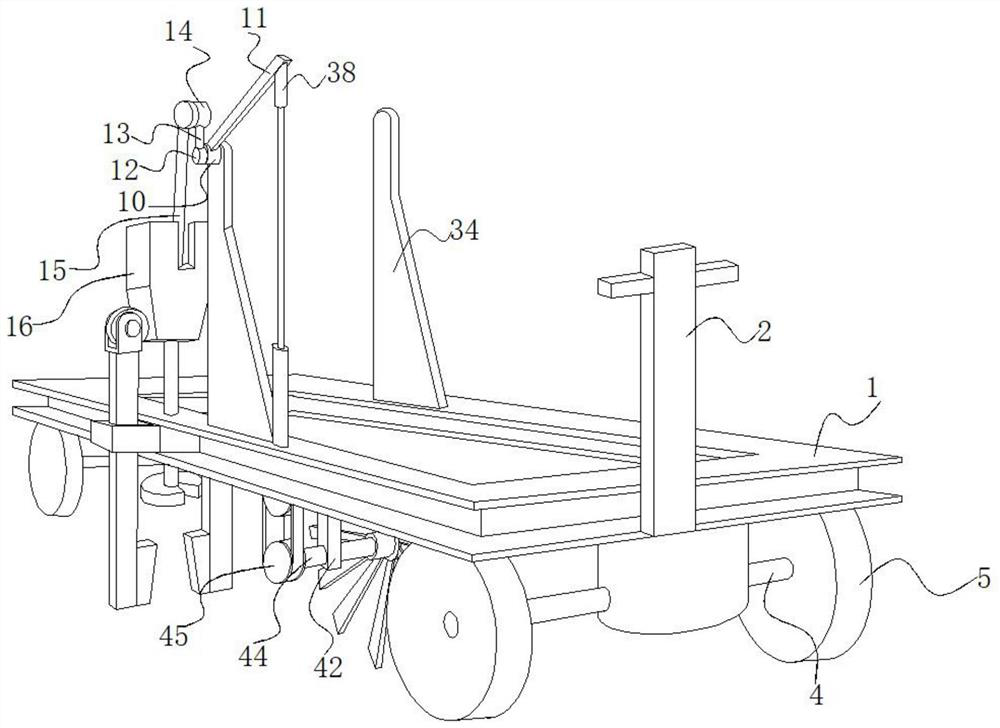 Small hand-push type ridge building machine for rice ridges