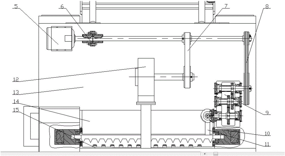 Self-propelled tea picking device