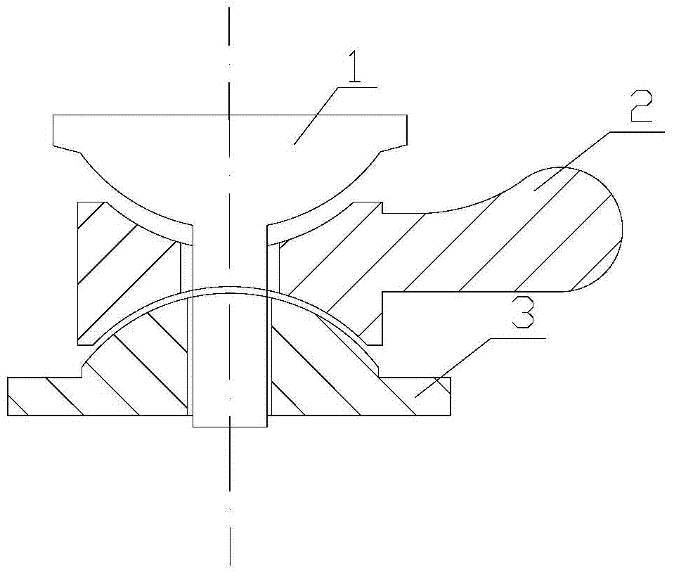 Bypass valve with hyperboloid structure