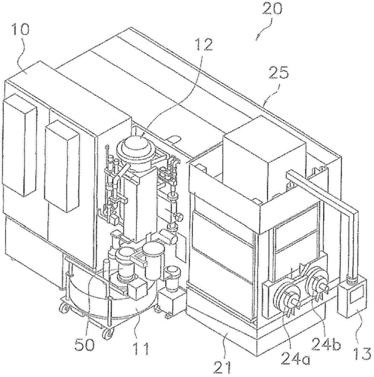 Wire cutting machine and groove path device therefore