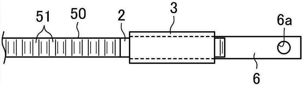 End fitting mounting device for toothed belts and end fitting mounting method for toothed belts