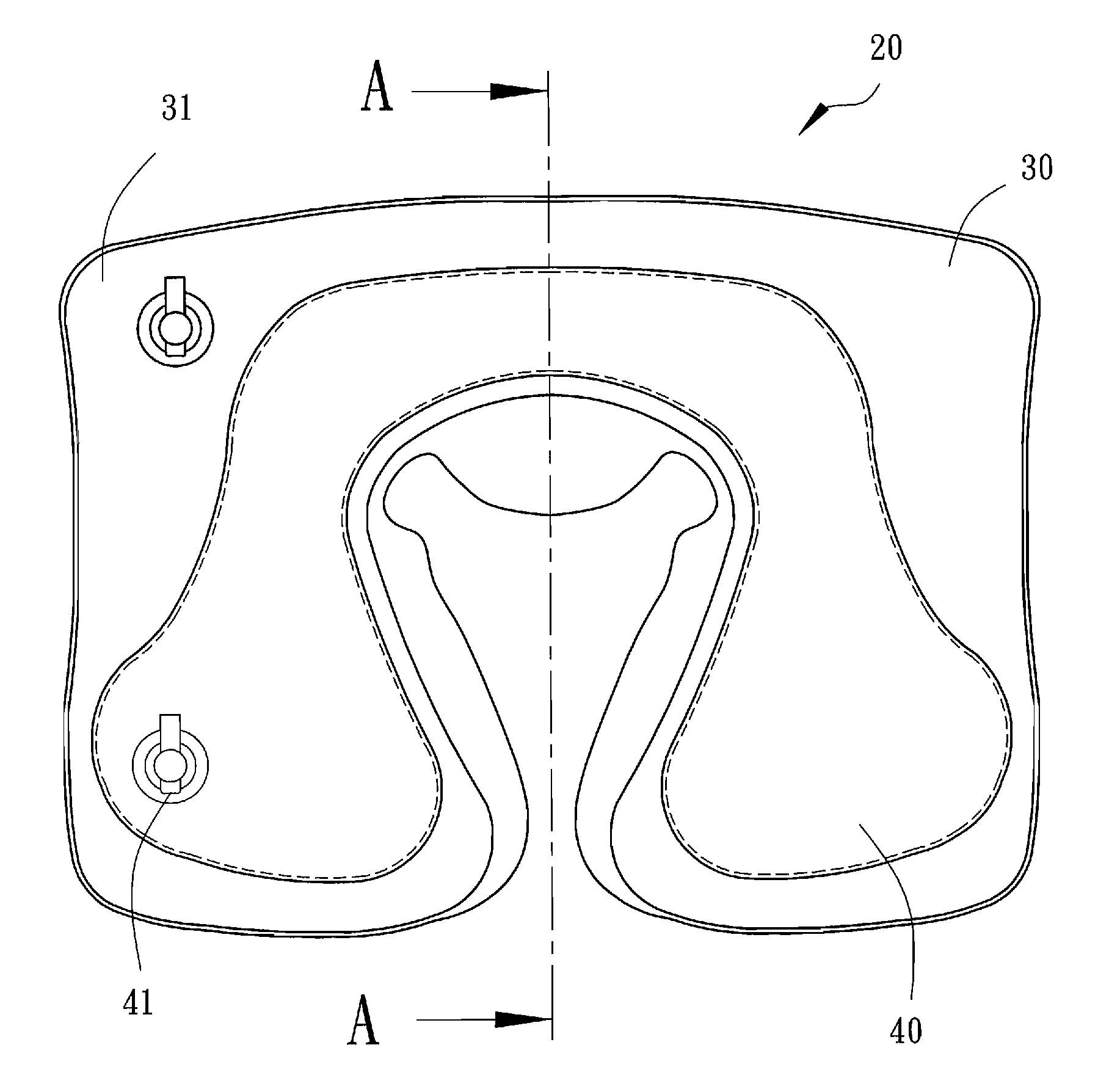 Multi-airbag inflatable pillow