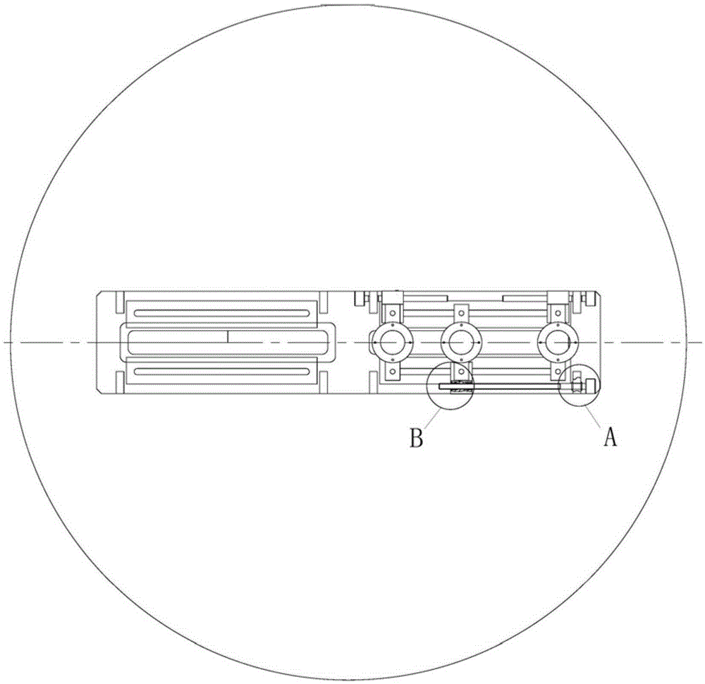 Stepless adjustable apparatus for adjusting probe position of epitaxial wafer temperature measurer