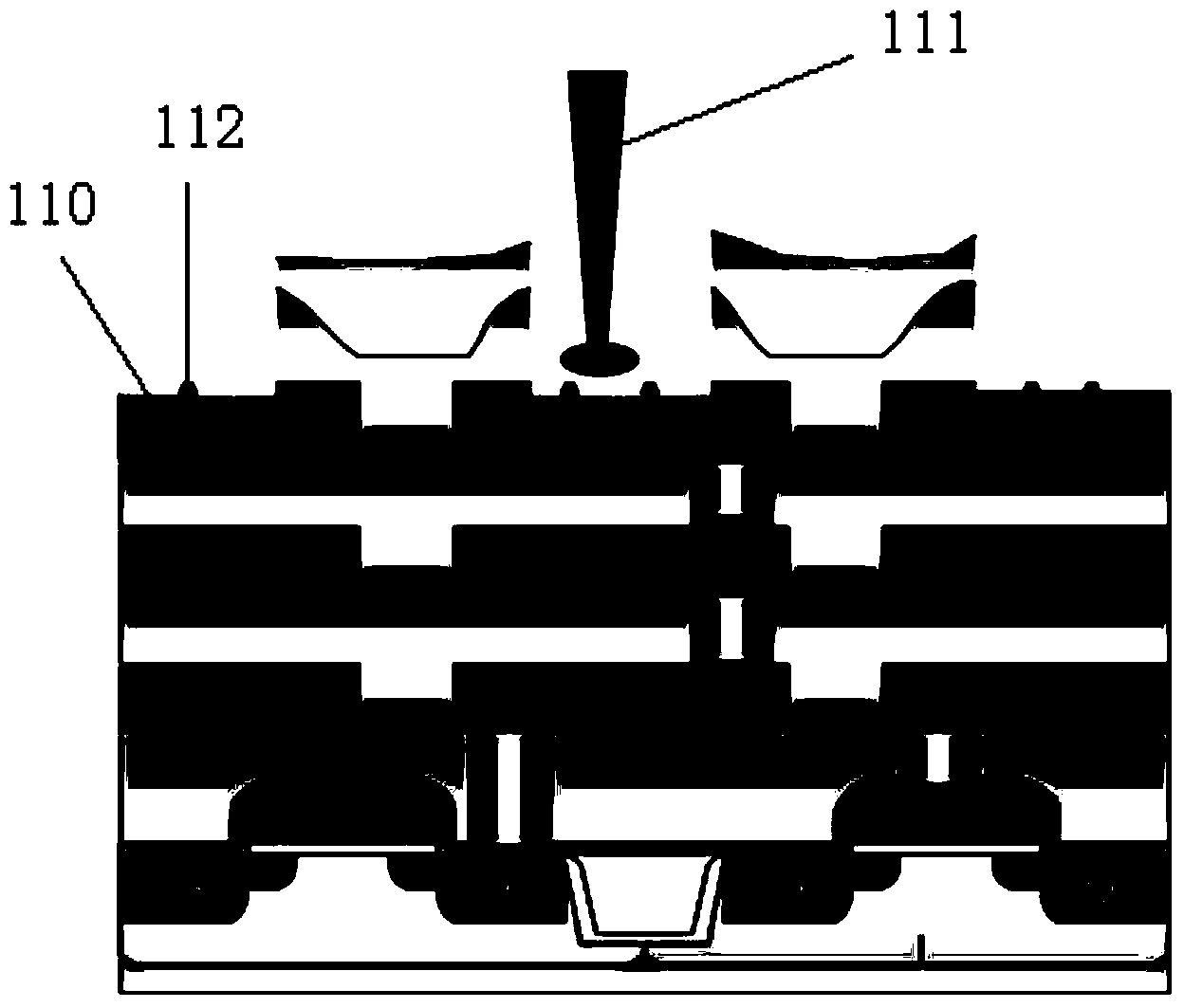 Method for eliminating alloy surface bulge on junction area of top metal layer