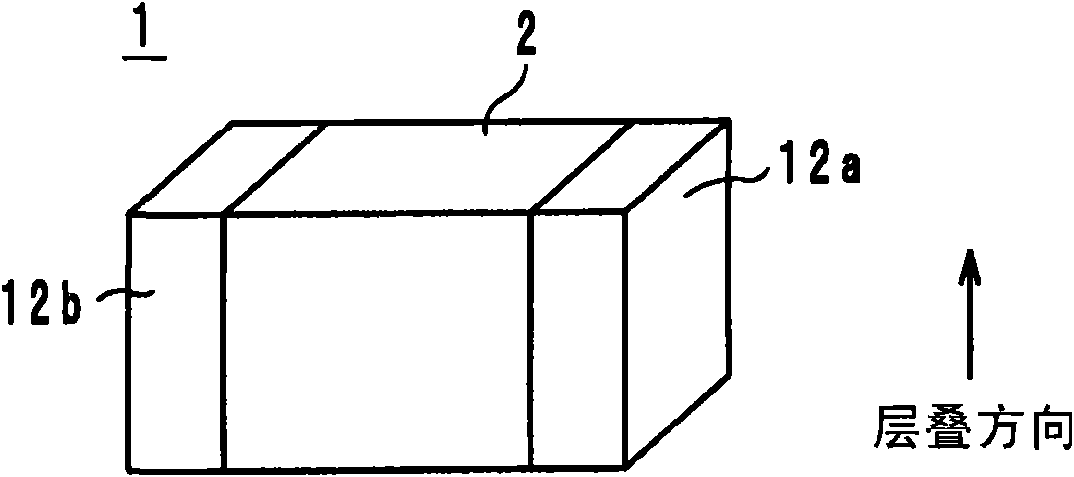 Stacking type electronic component and manufacturing method thereof