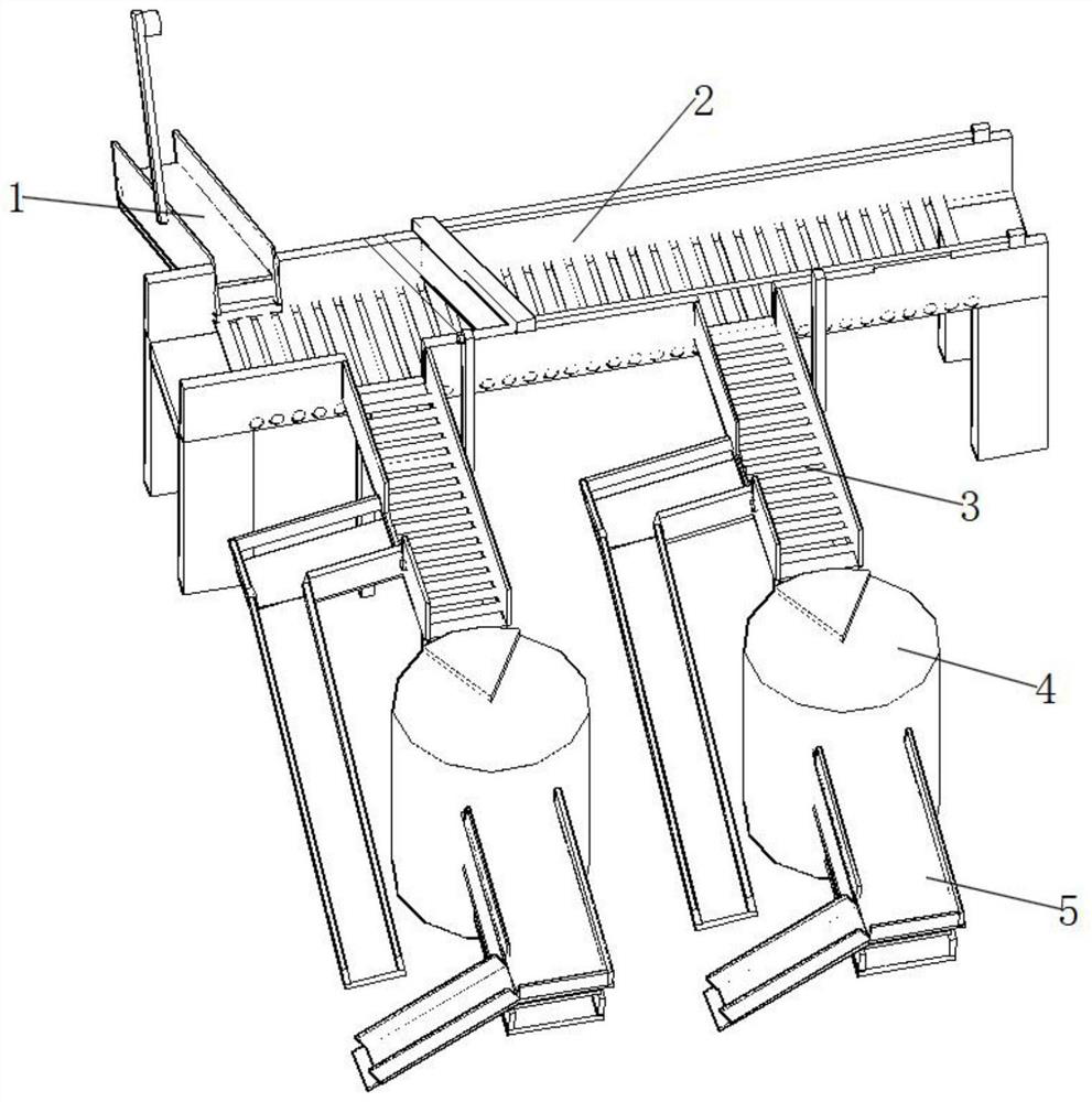 Identification and sorting equipment for logistics items