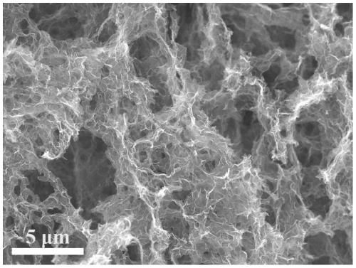 N,S-codoped graphene/molybdenum selenide/CoFe-LDH aerogel and preparation thereof