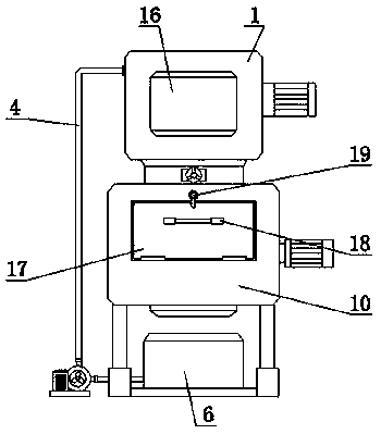 Rapid screening device for big and small buttons for children garment