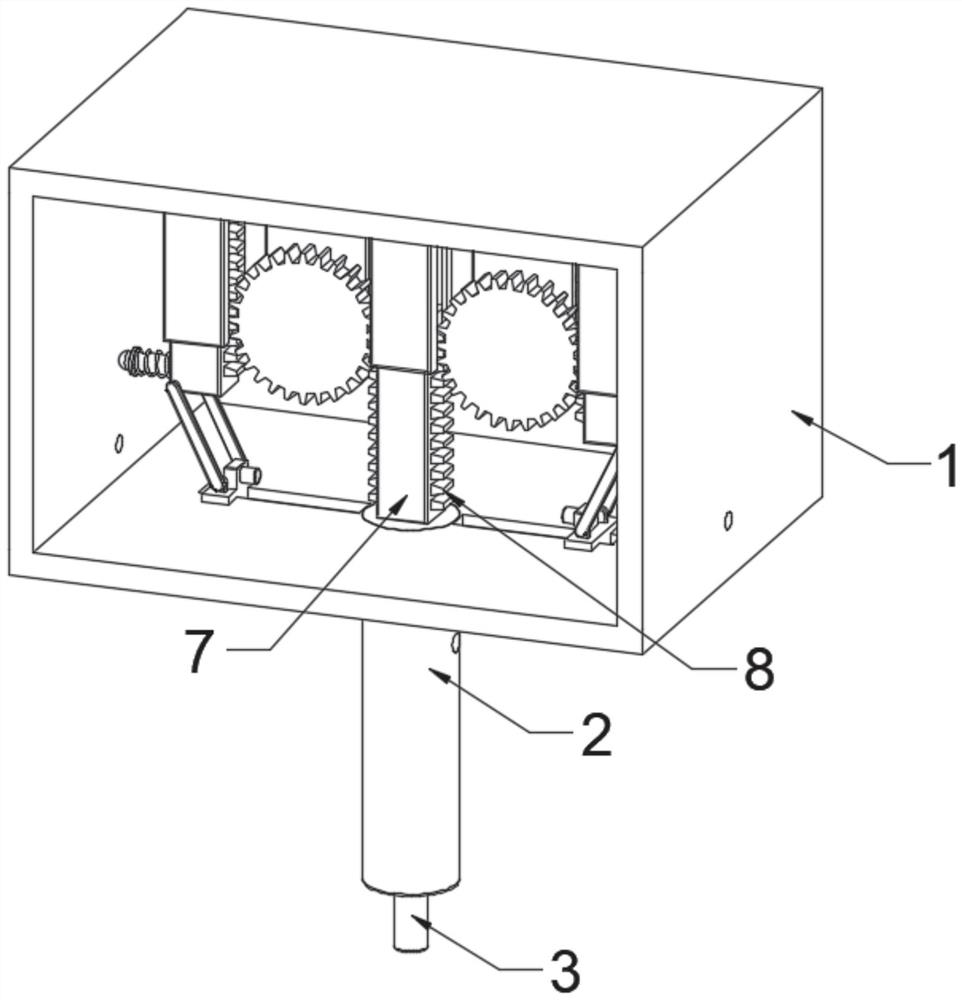 Probe structure for circuit board detection