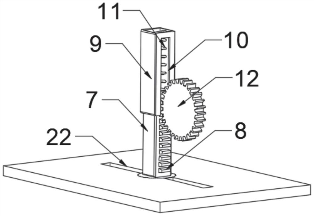 Probe structure for circuit board detection