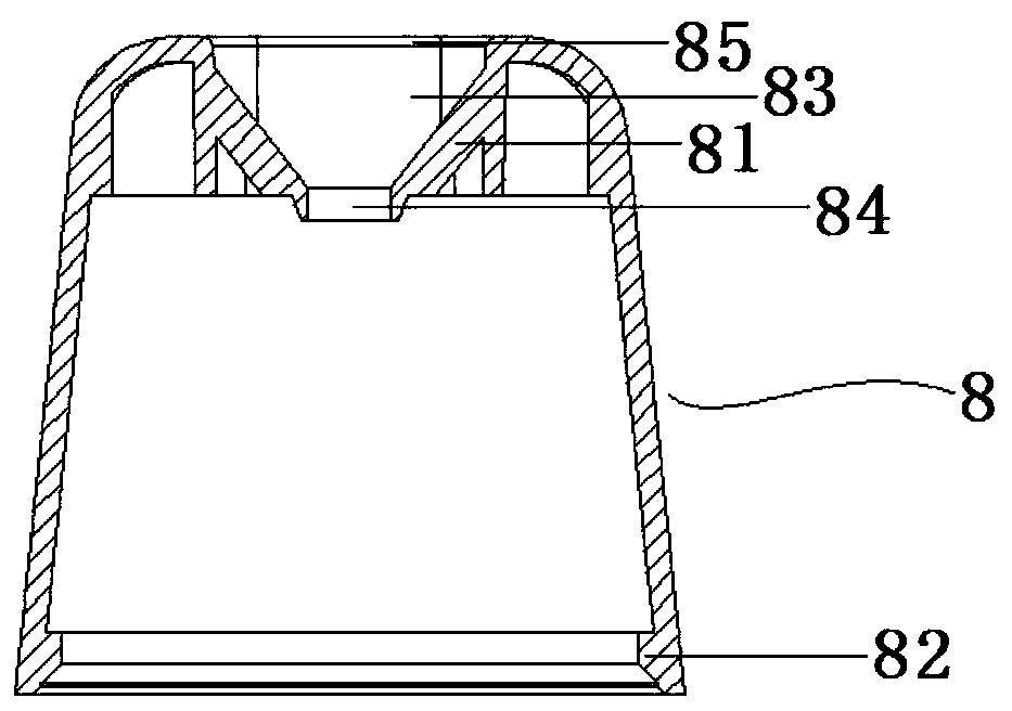 Aerosol atomizer capable of preventing tar leakage and repeated tar injection and electronic cigarette comprising same