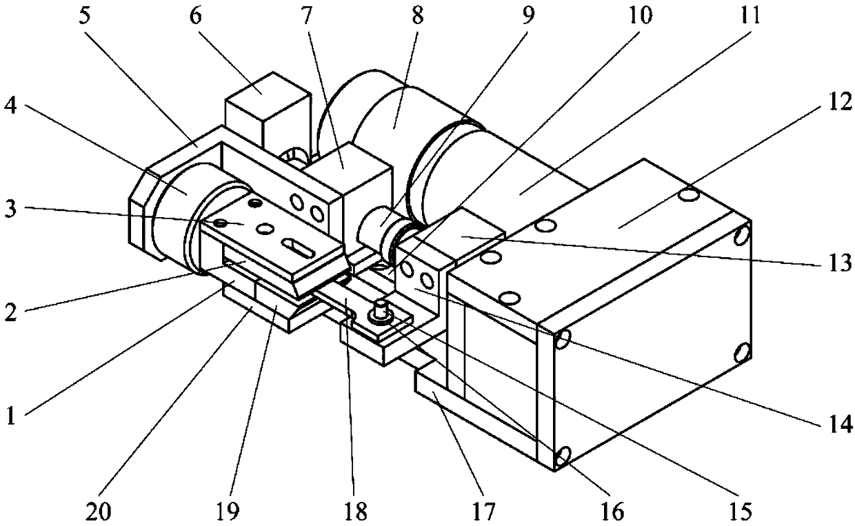 Method for testing elasticity modulus of nano thin film on flexible substrate