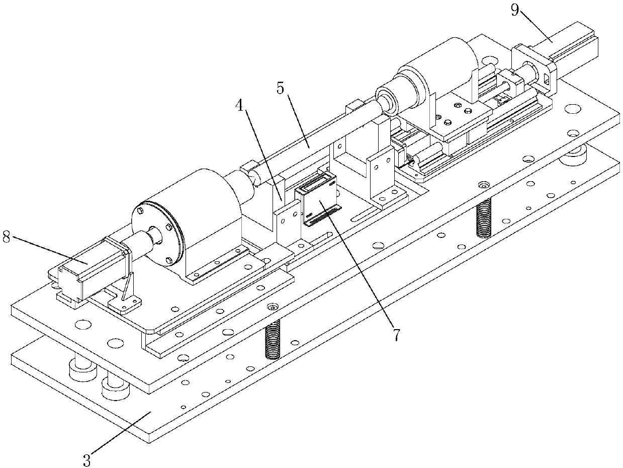 Automatic straightening machine for shaft tube part