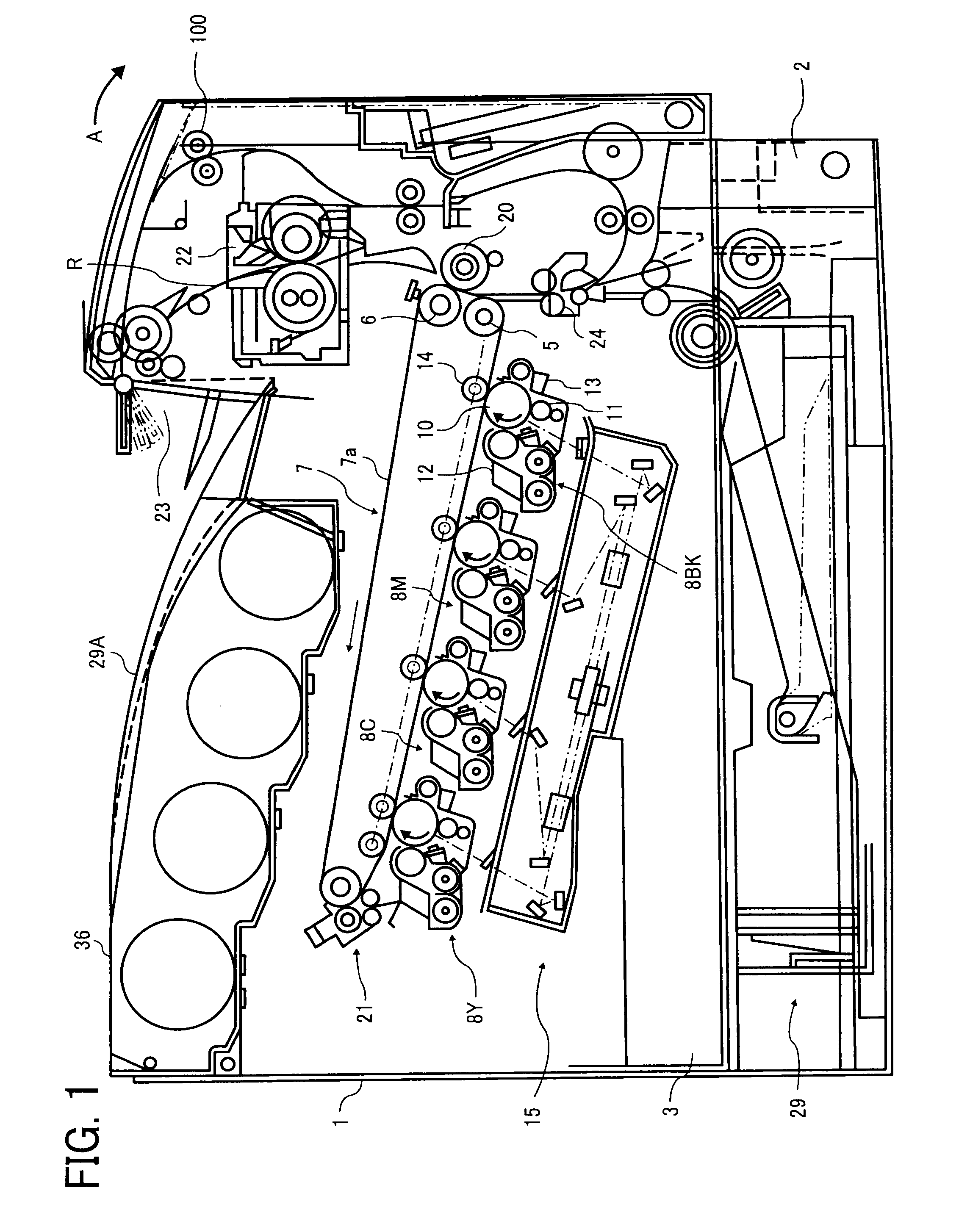 Fixing device and image-forming apparatus comprising the same