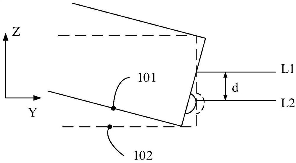 Method for correcting tilt error of workpiece table and photoetching device