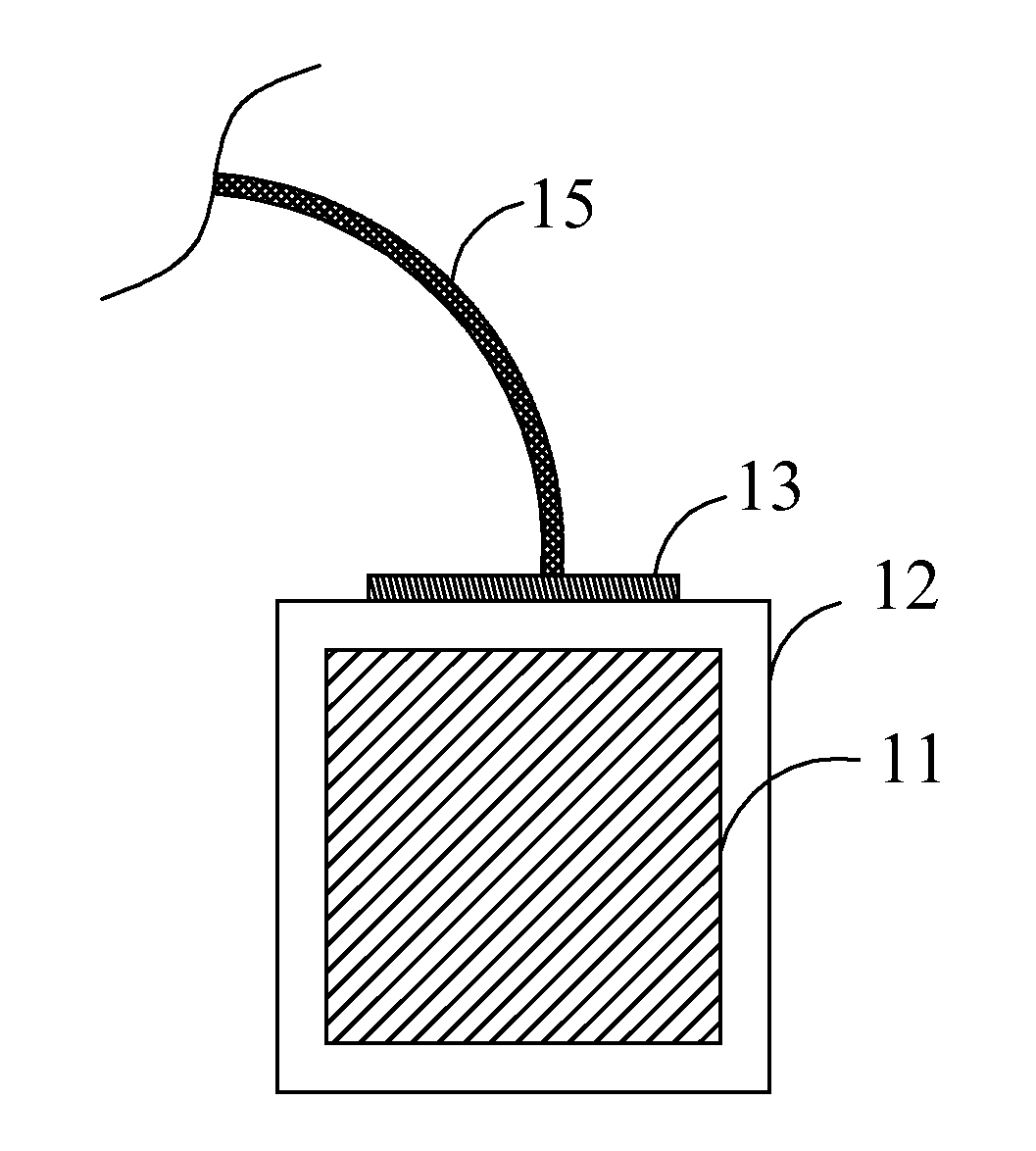 Dry electrode for biomedical signal measuring sensor