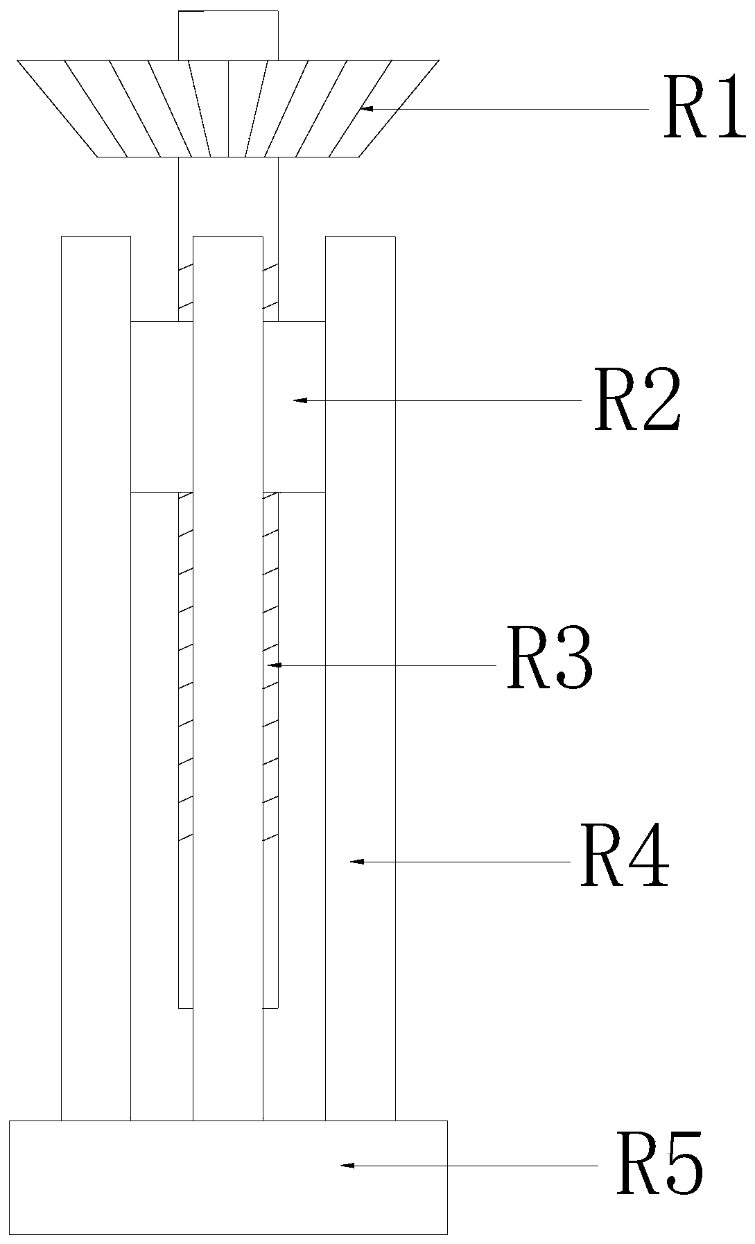 Metal cutting machine tool capable of quickly clamping