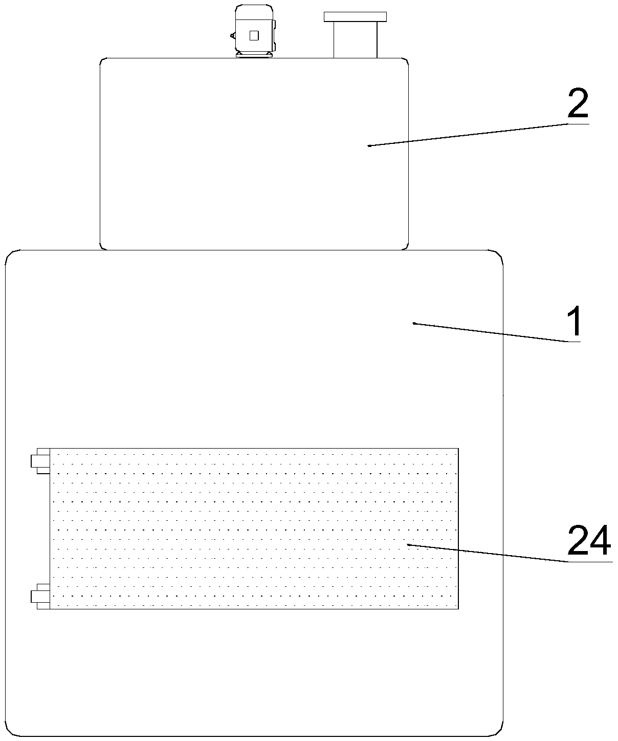 Seasoning spraying device for conch flesh pickling processing