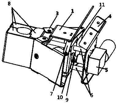 Bicycle parking garage mechanical gripper